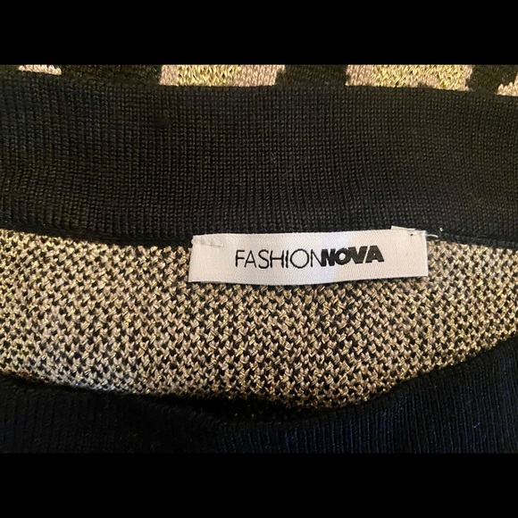 Fashion nova, knit high waist, pencil skirt new without tag - Picture 2 of 7